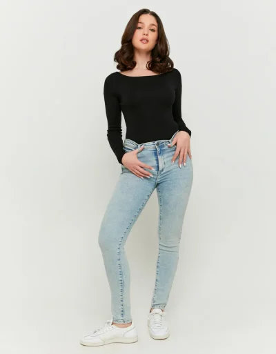 ג'ינס סקיני Push up בגזרת Mid Waist – Tally-Weijl