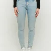 ג'ינס סקיני Push up בגזרת Mid Waist - Tally-Weijl