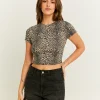 חולצה T-shirt מנומרת - Tally-Weijl