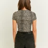 חולצה T-shirt מנומרת - Tally-Weijl