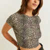 חולצה T-shirt מנומרת - Tally-Weijl